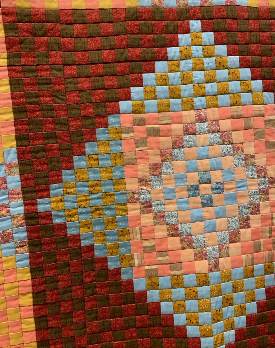 "Antique Tiny Trip" by Pat Holly - Detail